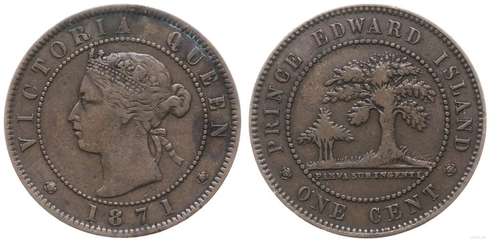 Kanada, 1 cent, 1871