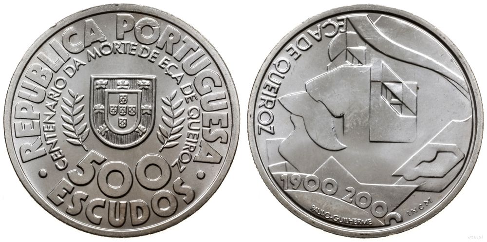 Portugalia, 500 escudos, 2000