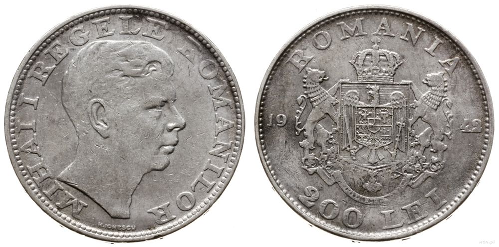 Rumunia, 200 lei, 1942
