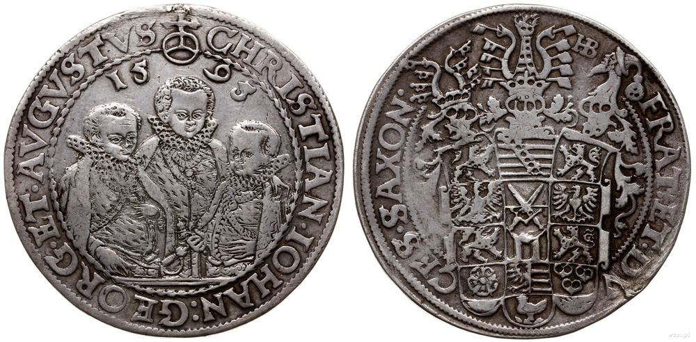 Niemcy, talar, 1593 HB