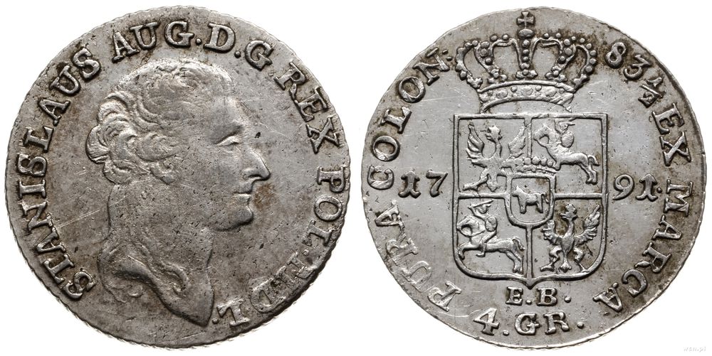 Polska, złotówka, 1791 EB