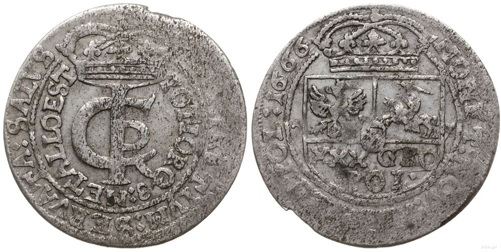 Polska, tymf, 1666 AT