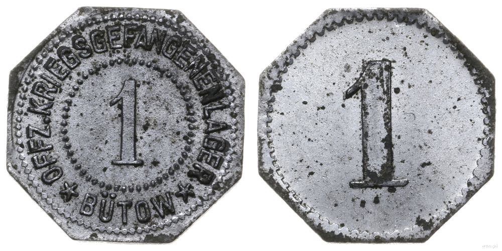 monety obozów jenieckich, 1 fenig, bez daty