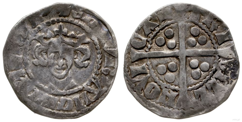 Anglia, pens - denar, 1279-1307