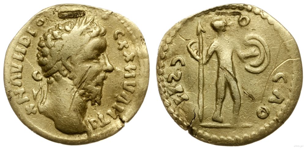 Cesarstwo Rzymskie, Gockie naśladownictwo aureusa Marka Aureliusza