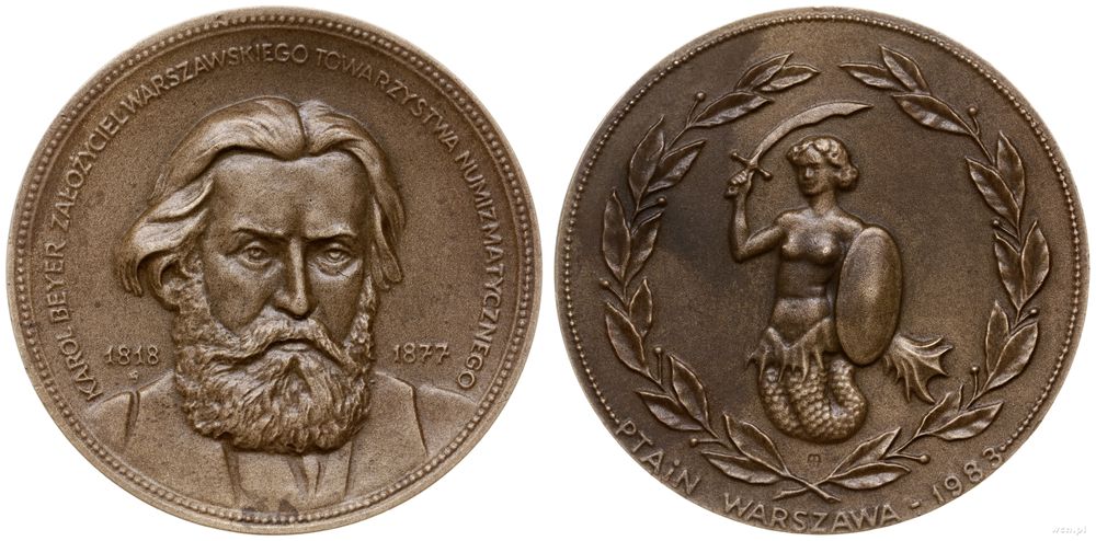 Polska, medal pamiątkowy, 1983