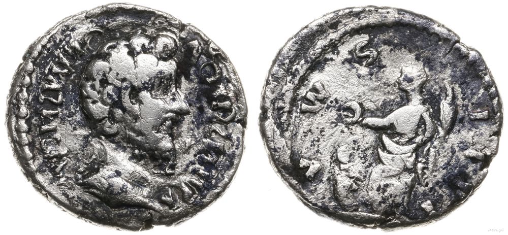 naśladownictwo denara, III w., Cesarstwo Rzymskie - E ...