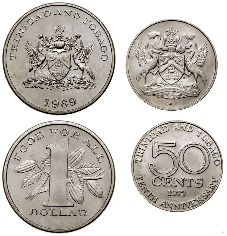 Trynidad i Tobago, lot 2 monet