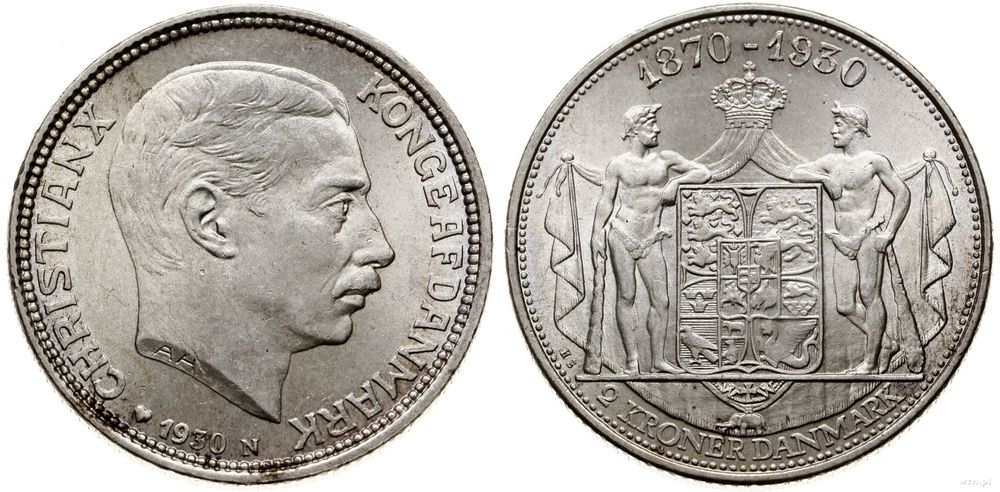 Dania, 2 korony, 1930