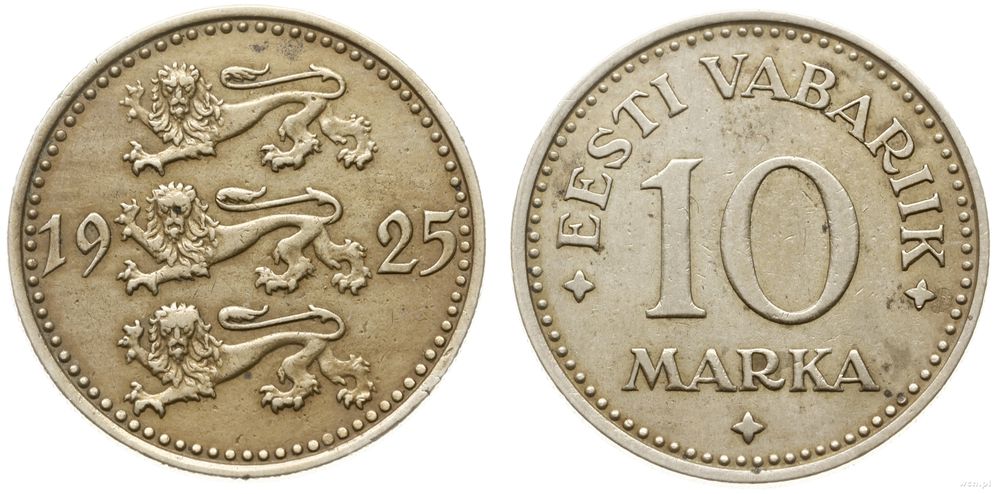 Estonia, 10 marek, 1925
