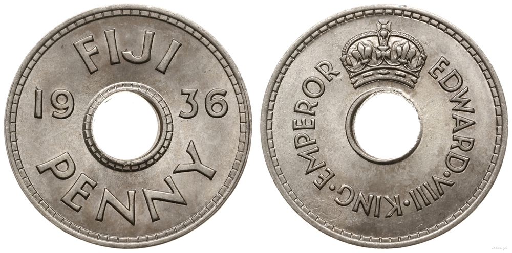 Fidżi, 1 pens, 1936