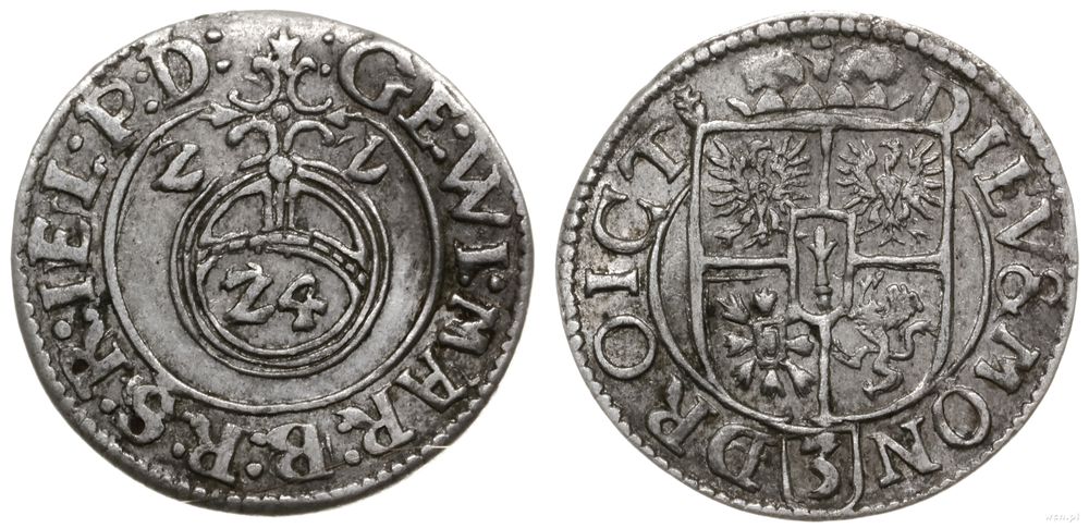 Prusy Książęce 1525-1657, półtorak, 1622