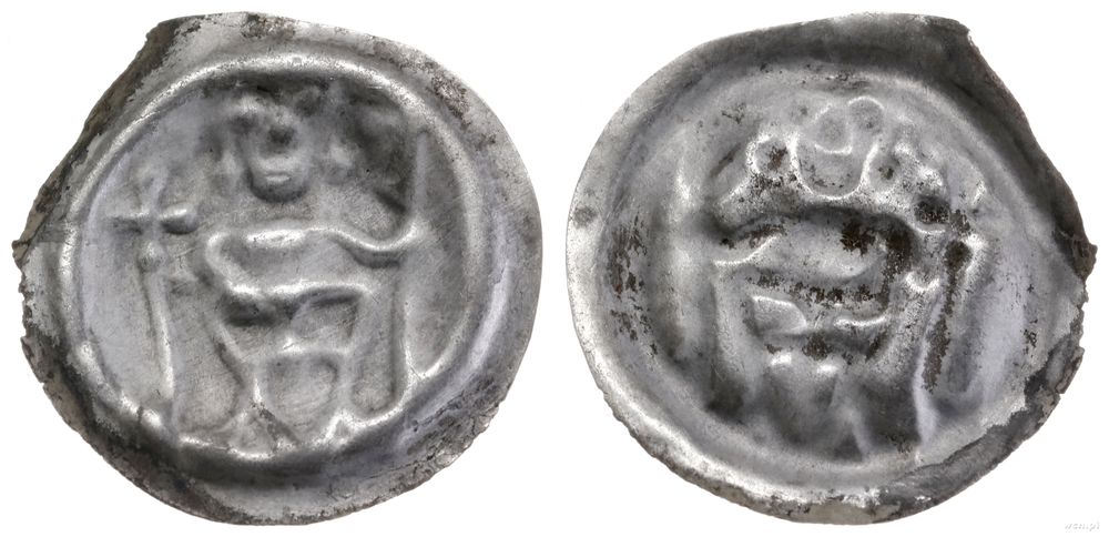 Zakon Krzyżacki, brakteat, ok. 1247–1258