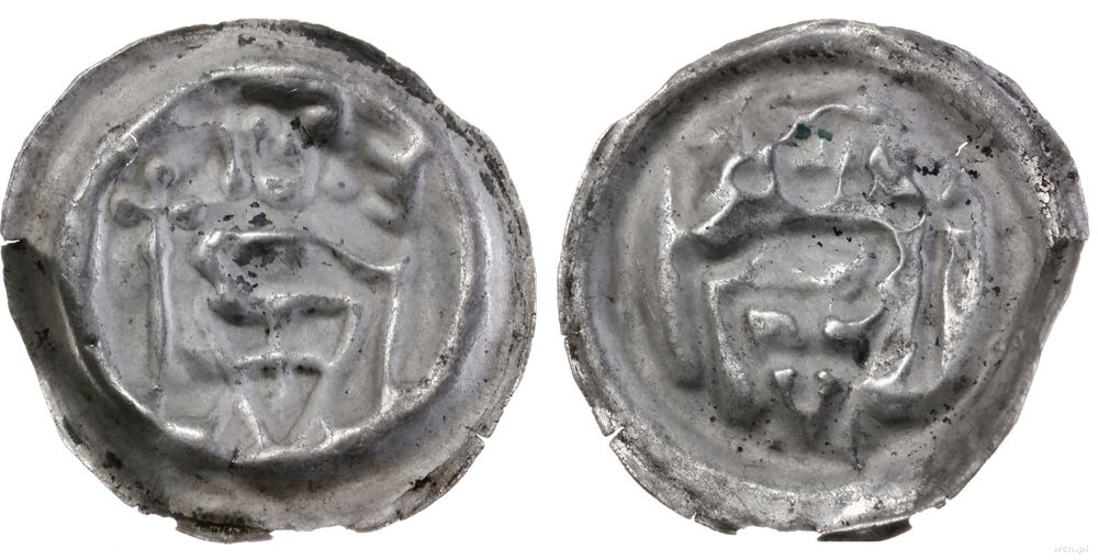 Zakon Krzyżacki, brakteat, ok. 1247–1258