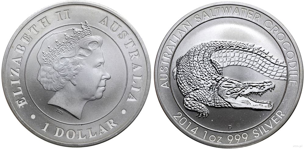 Australia, 1 dolar, 2014 P