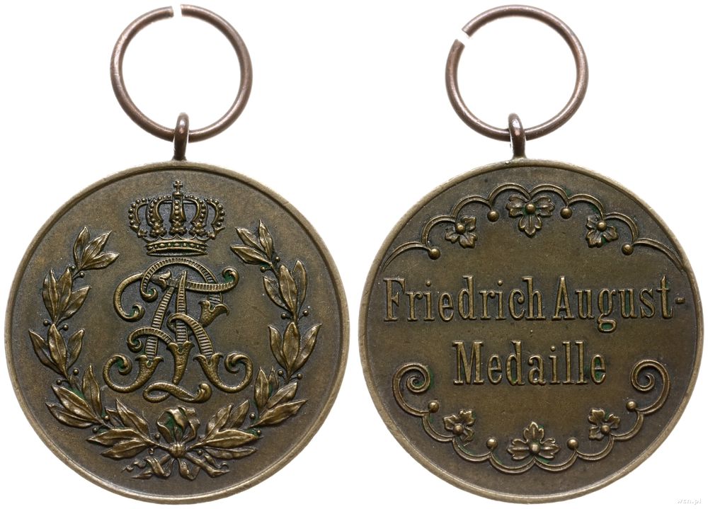 Niemcy, odznaczenie wojskowe - Friedrich August Medaille
