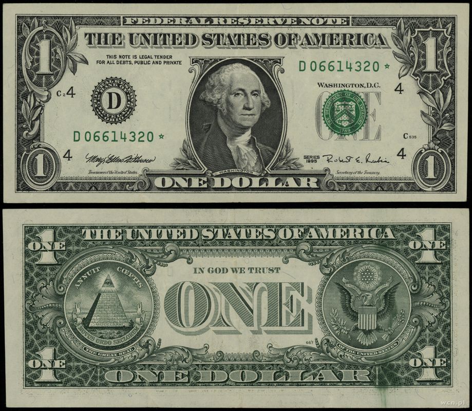 1 dolar, 1995, Stany Zjednoczone Ameryki (USA) - E-aukcja ...