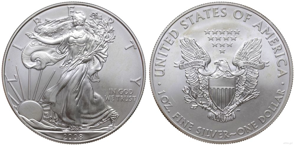 Stany Zjednoczone Ameryki (USA), dolar, 2008