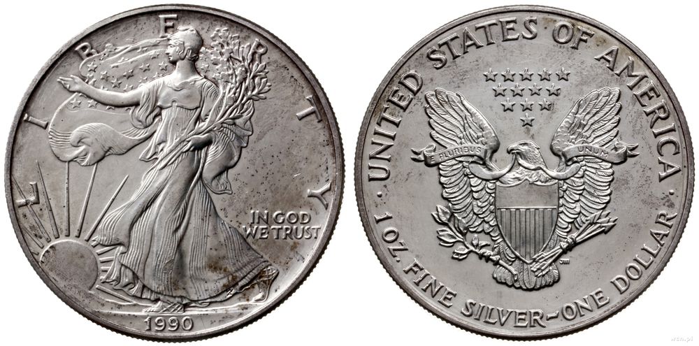 Stany Zjednoczone Ameryki (USA), 1 dolar, 1990