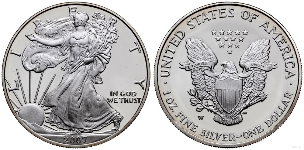 Stany Zjednoczone Ameryki (USA), 1 dolar, 2007