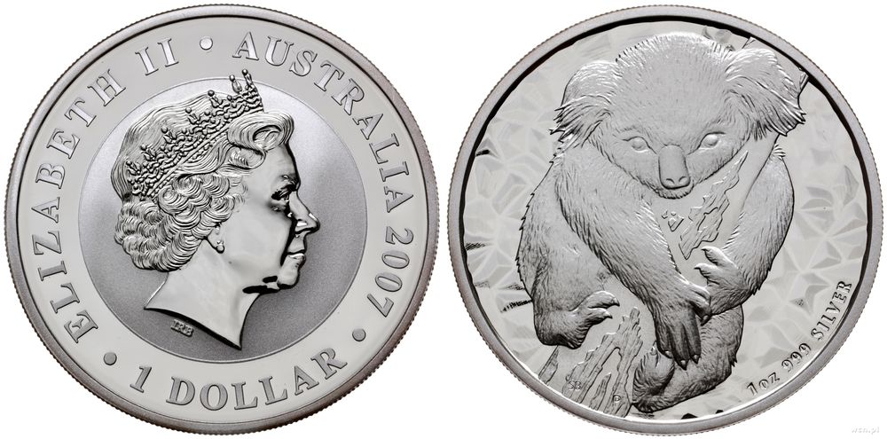 Australia, 1 dolar, 2007 P