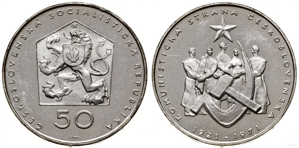 Czechosłowacja, 50 koron, 1971
