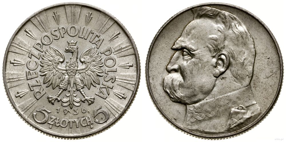 Polska, 5 złotych, 1936