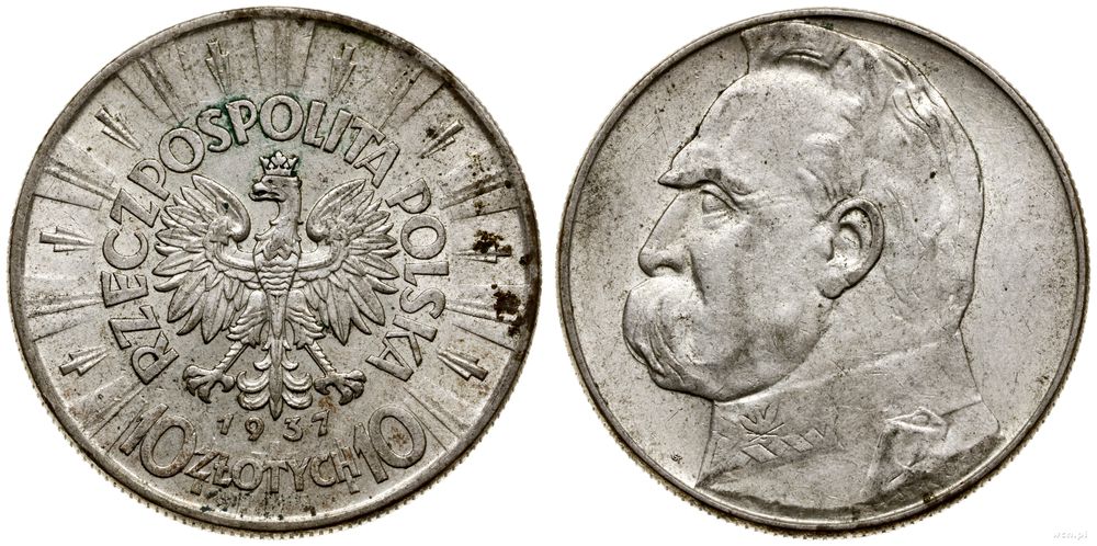 Polska, 10 złotych, 1937