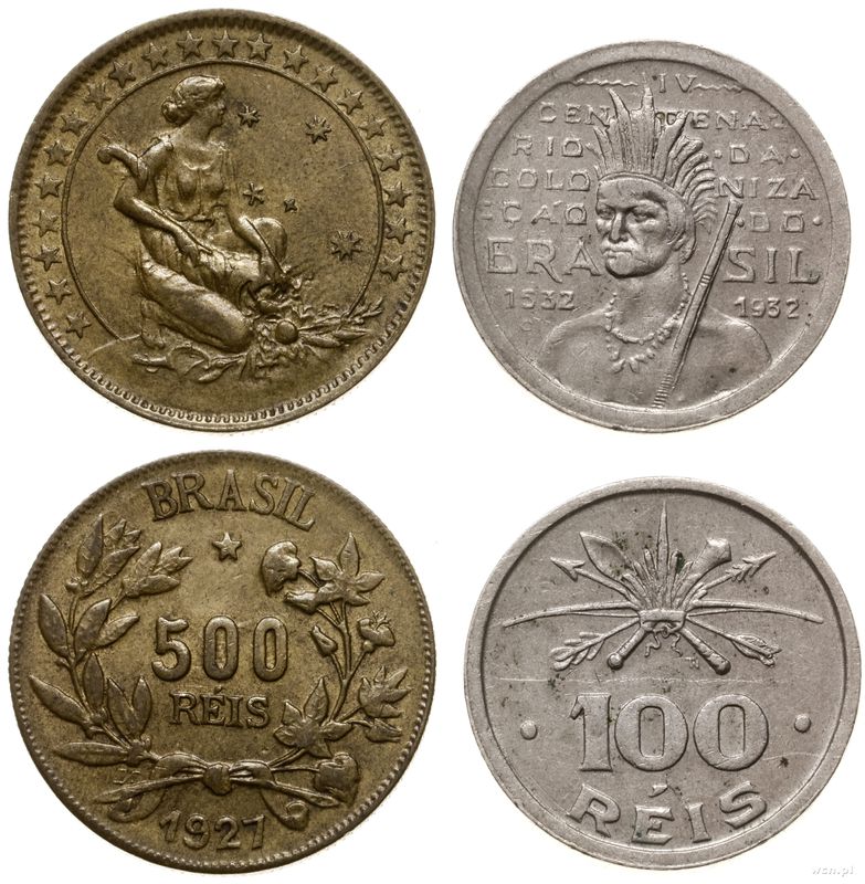 Brazylia, lot 2 monet