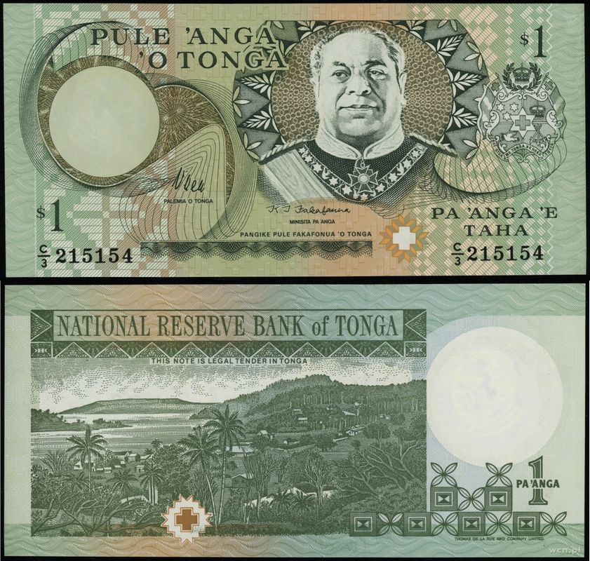 Tonga, 1 pa'anga, 1995