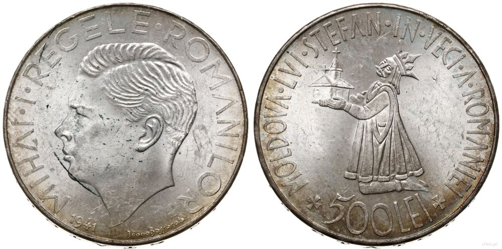 Rumunia, 500 lei, 1941
