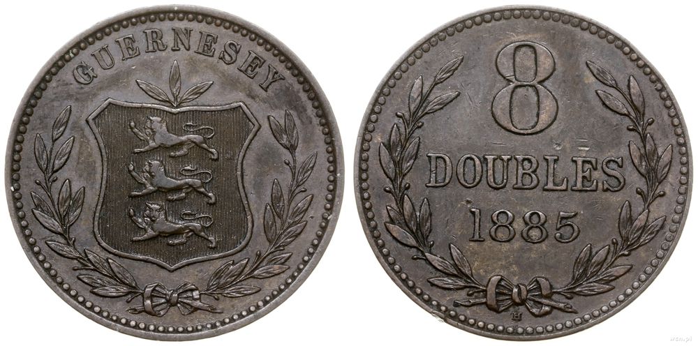 Wielka Brytania, 8 doubles, 1885