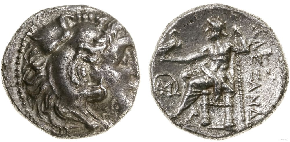 Grecja i posthellenistyczne, drachma, 300-280 pne
