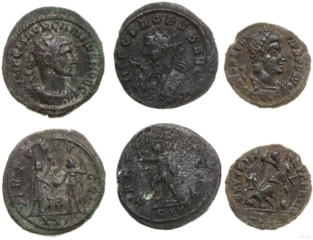 Cesarstwo Rzymskie, lot 3 monet