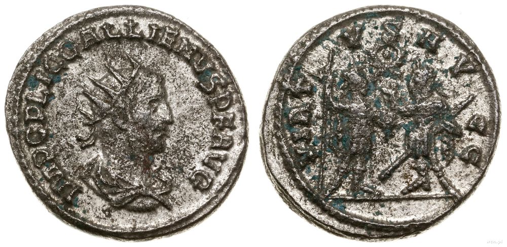 Cesarstwo Rzymskie, antoninian bilonowy, 255-256