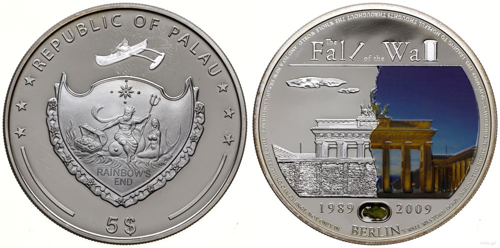 Palau, 5 dolarów, 2009