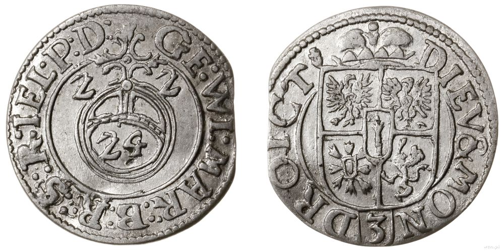 Prusy Książęce (1525–1657), półtorak, 1622