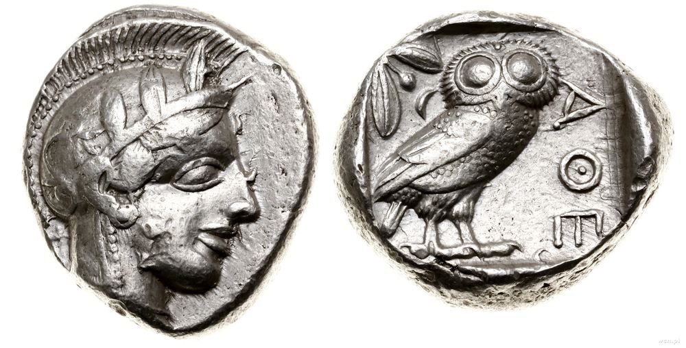 Grecja i posthellenistyczne, tetradrachma, 479–393 pne