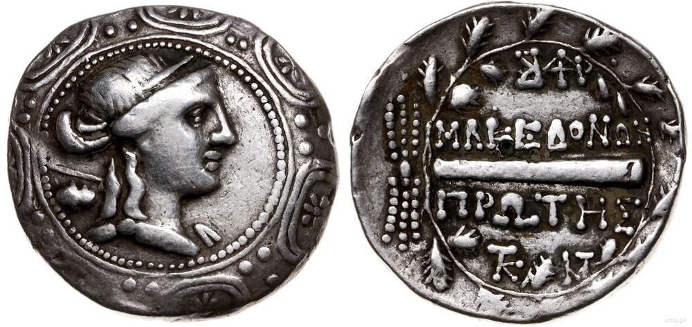 Grecja i posthellenistyczne, tetradrachma, ok. 158-149 pne