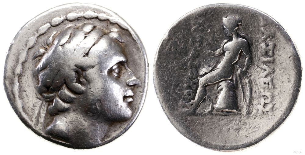 Grecja i posthellenistyczne, tetradrachma, ok. 204-197 pne