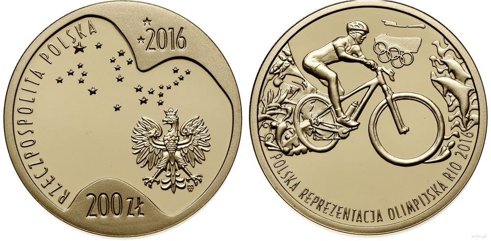 Polska, 200 złotych, 2016