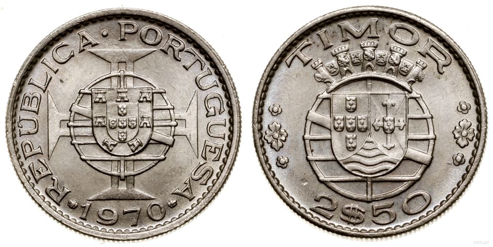 Portugalia, 2 1/2 eskudo, 1970