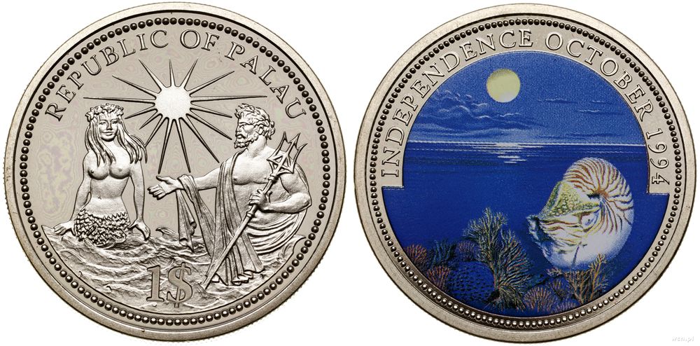 Palau, 1 dolar, 1994