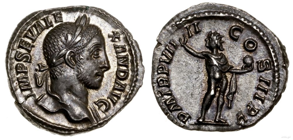 Cesarstwo Rzymskie, denar, 230