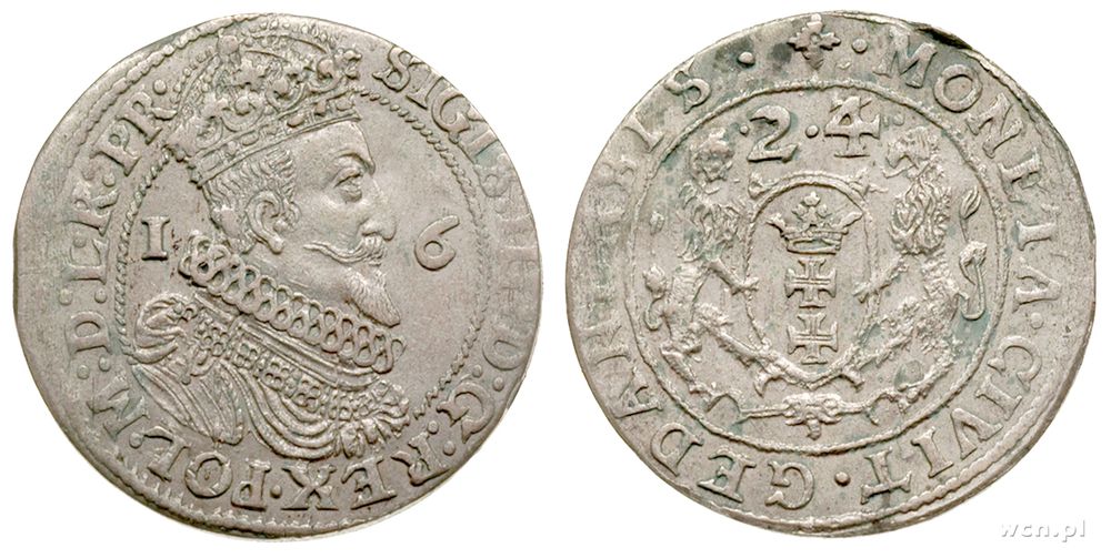 Polska, ort, 1624