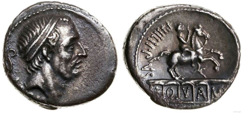 Republika Rzymska, denar, 56 r. pne