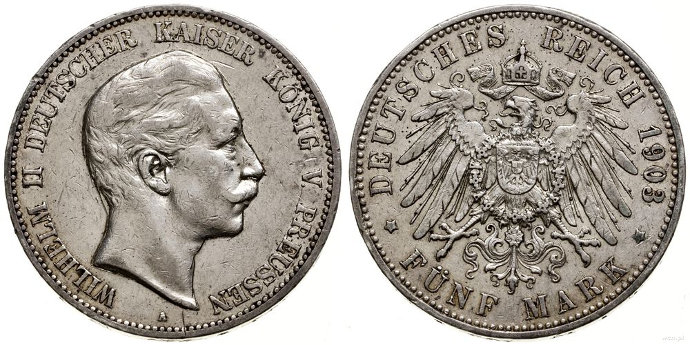 Niemcy, 5 marek, 1903 A