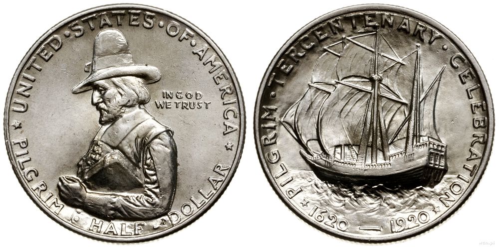 Stany Zjednoczone Ameryki (USA), 1/2 dolara, 1920