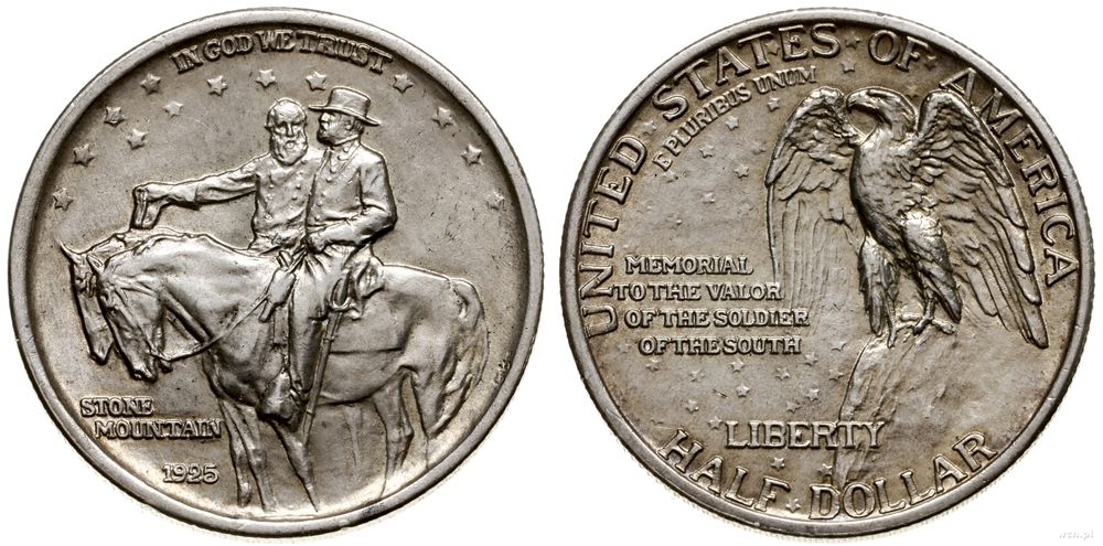 Stany Zjednoczone Ameryki (USA), 1/2 dolara, 1925