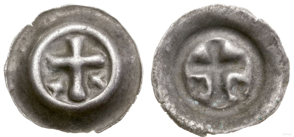 Zakon Krzyżacki, brakteat, ok. 1317–1328